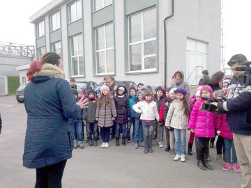 Elevii constănţeni au vizitat Staţia de Epurare Constanţa Nord a RAJA